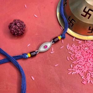 Buy 925 Silver evil eye rakhi online