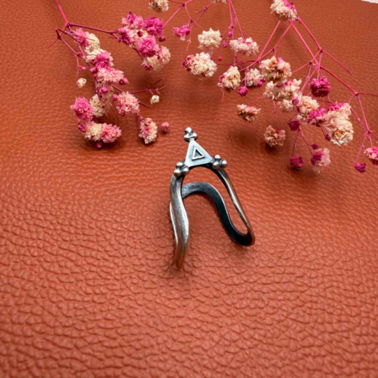 Tribal Vanki silver ring