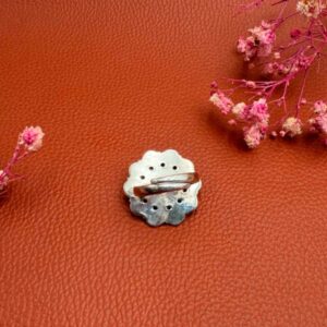 Phool Pearl Silver Ring