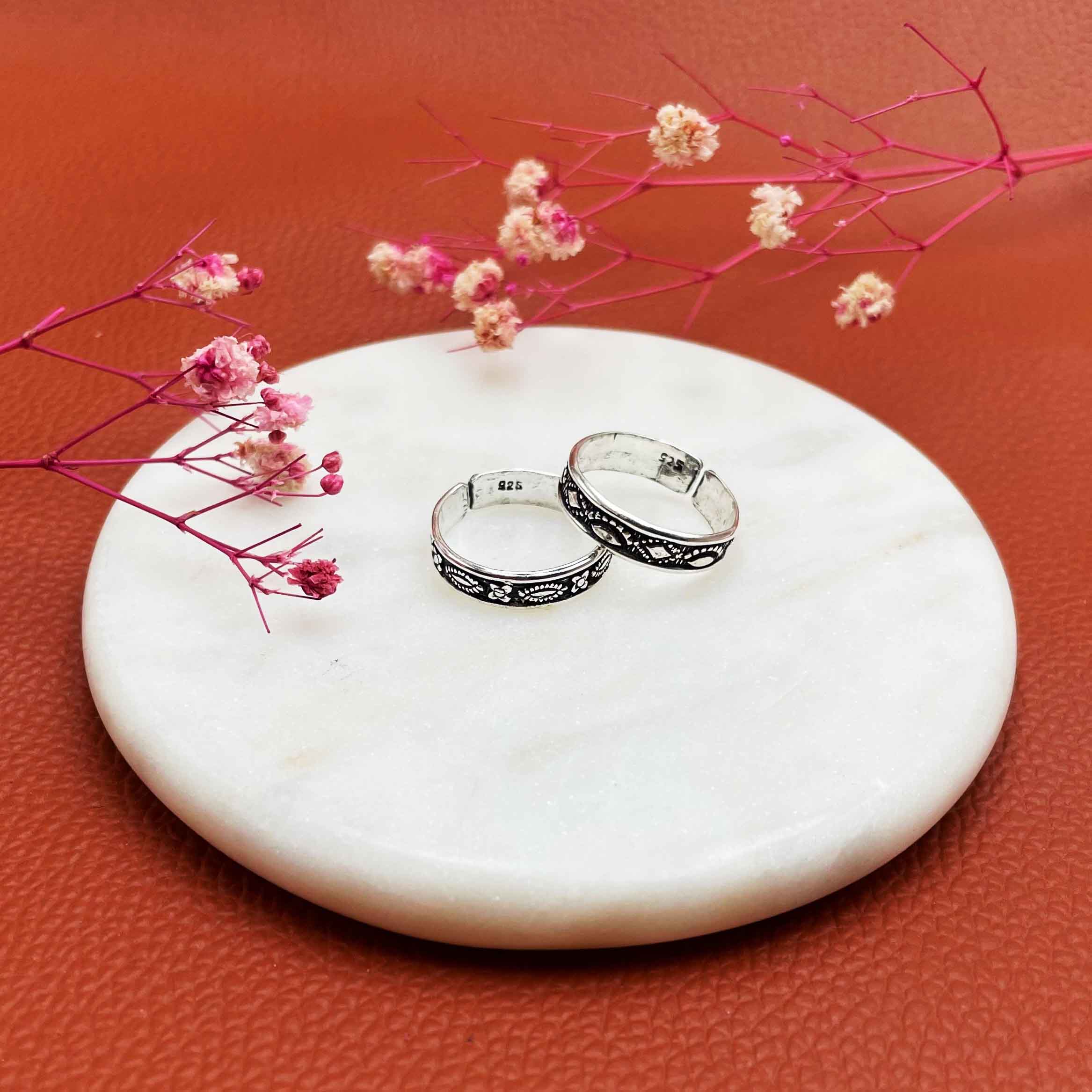 Band Silver Toe ring