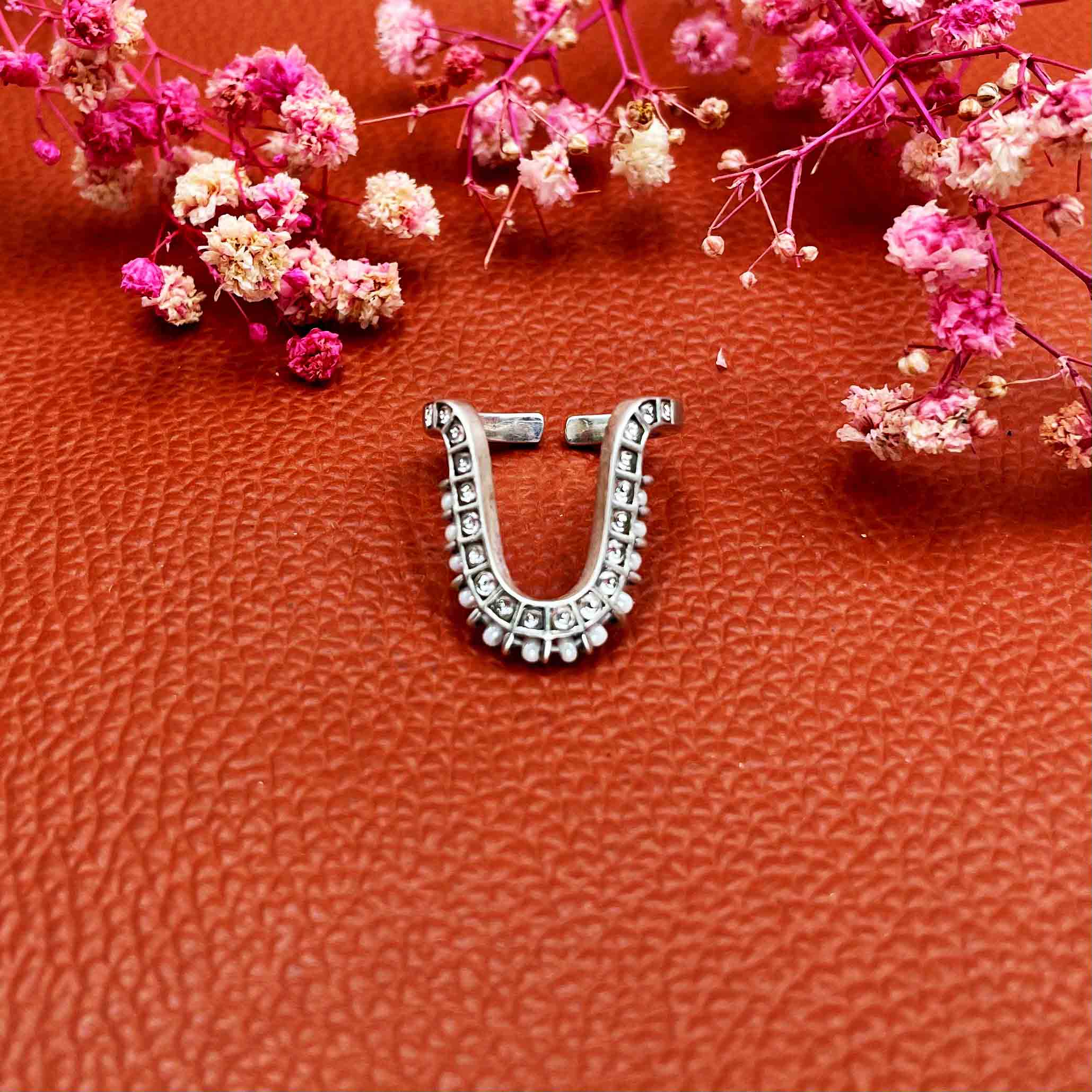 Kundan Vanki Ring