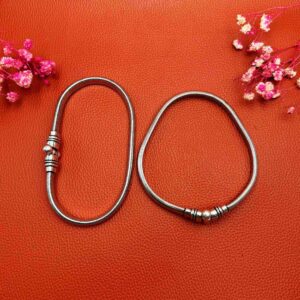 Silver anisha payal
