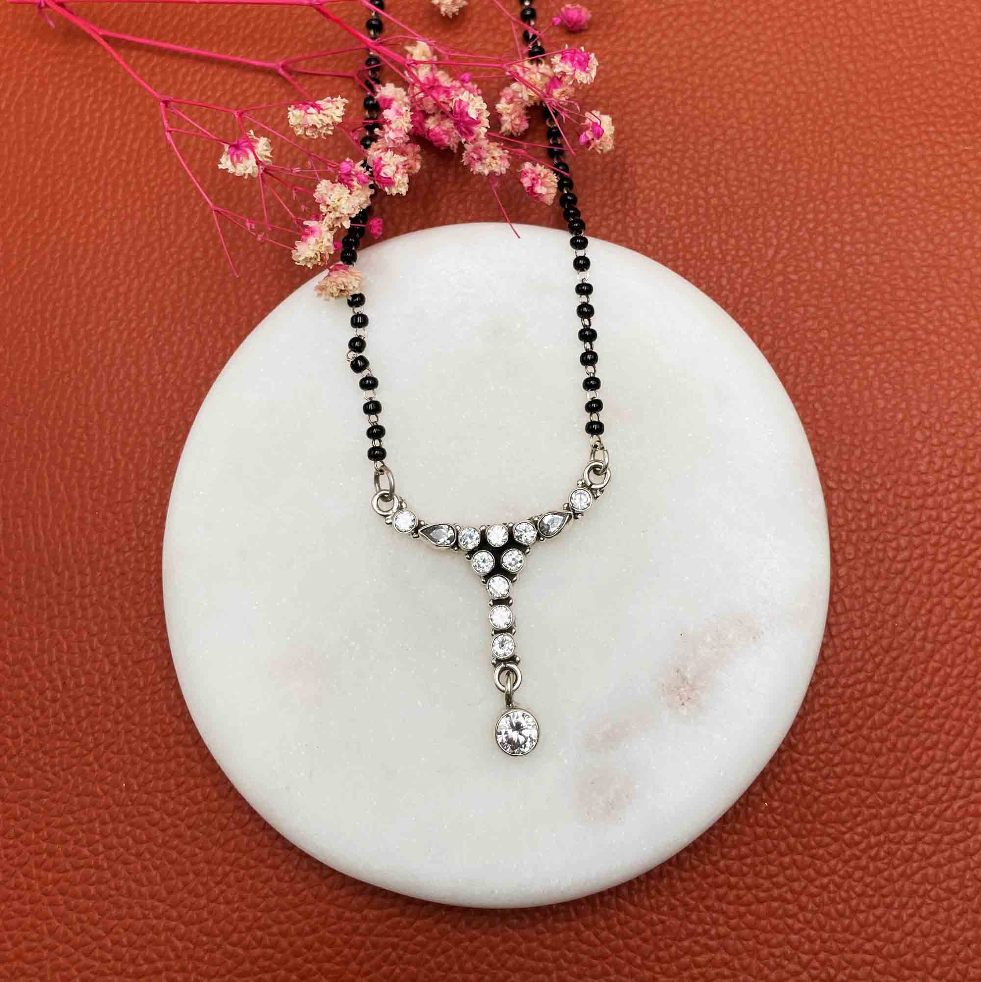 Silver AD Mangalsutra