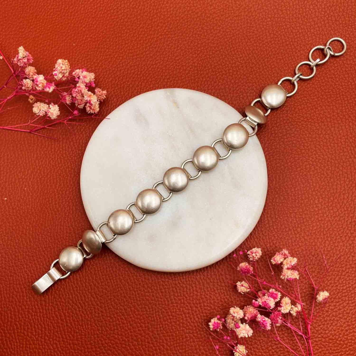 Indu Silver Bracelet