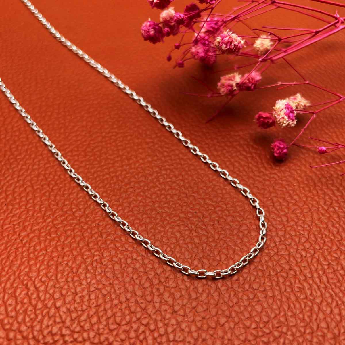 Link silver chain