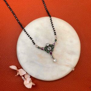 Aakshara Silver AD Mangalsutra